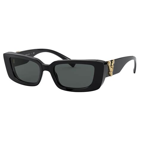 occhiali da sole neri versace|Versace Eyewear Occhiali Da Sole Squadrati .